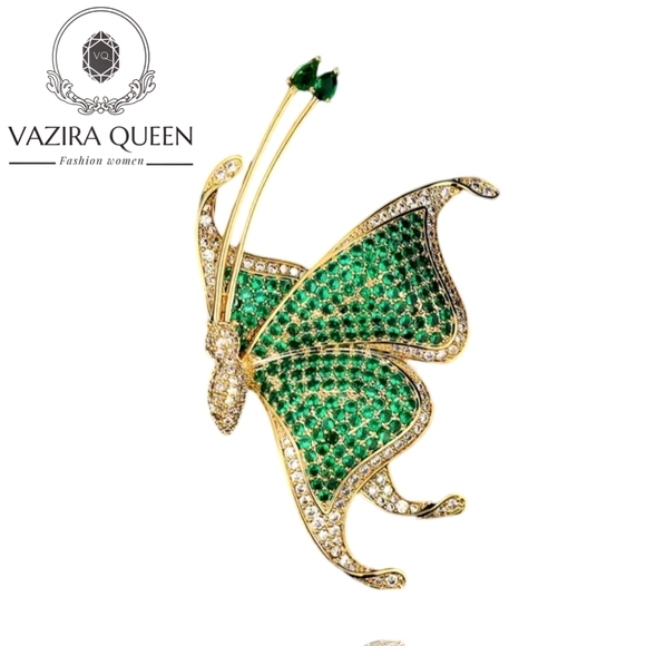 VQ Butterfly Brooch - Picture 1 of 4